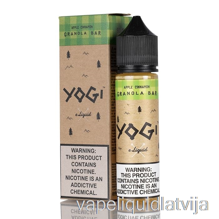 ābolu Kanēļa Granola Batoniņš - Yogi E-šķidrums - 60ml 6mg Vape šķidrums